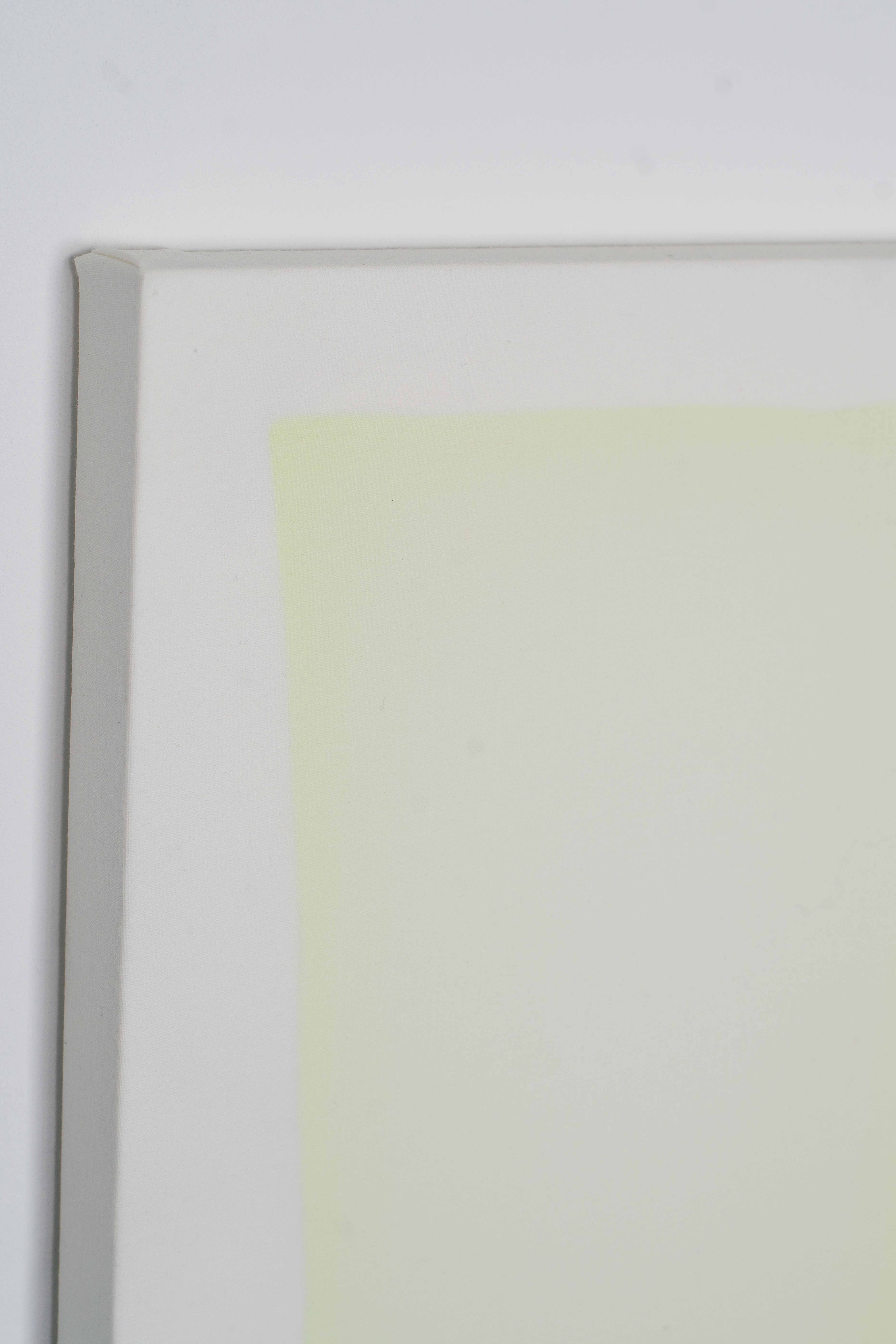 Pale yellow rectangle against a white background